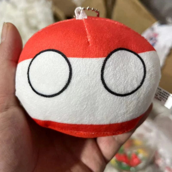 Planet Gates Latvia / 10cm 70 styles Polandball Pendant Country Balls 10cm Country Ball Plush Toys Countryball Stuffed Doll Toy Christmas Gift for Kids