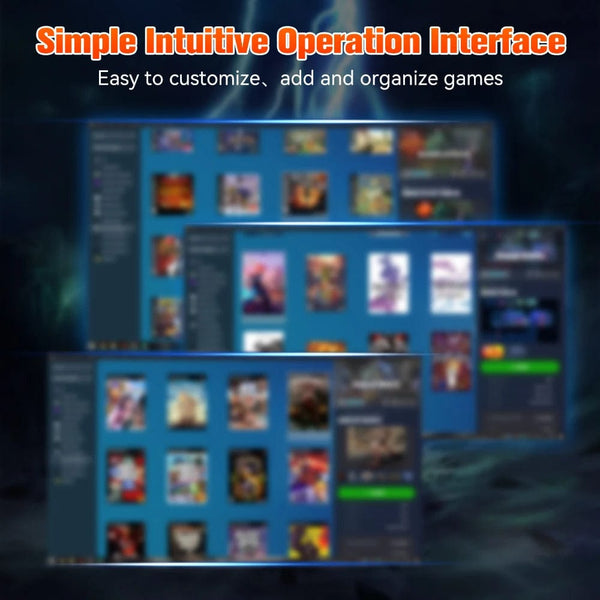 Planet Gates Launchbox500GB HDD 3760+ 3D/AAA Games for PS4/PS3/PS2/Switch/WII/WIIU/N64/DC Etc Portable 500GB Launchbox External Gaming Hard Drive for Windows PC