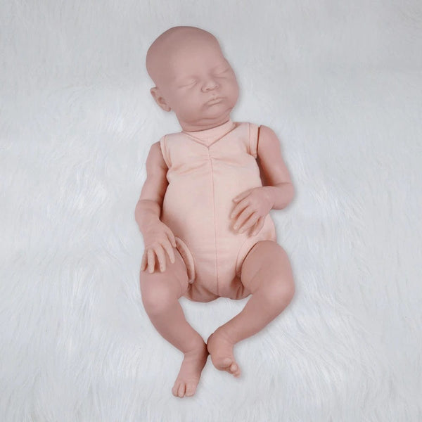 Planet Gates Laura 21 inches 53cm Blank Reborn Kit Vinyl Unpainted Unfinished Blank Reborn Doll Parts DIY Blank Kits DIY Blank Reborn Kit