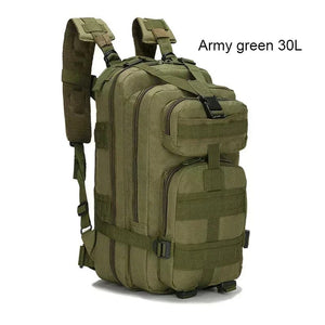 Planet Gates Lawaia Tactical Backpacks 30L/50L Outdoor Rucksacks Camping Hiking Trekking Fishing Hunting Bag with Bottle Holder