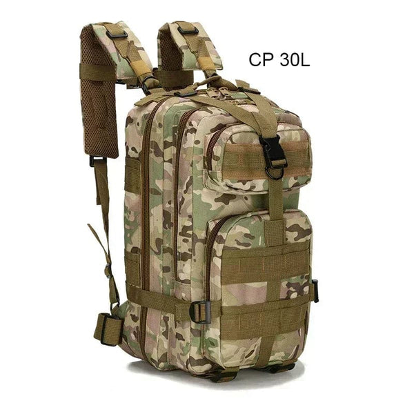 Planet Gates Lawaia Tactical Backpacks 30L/50L Outdoor Rucksacks Camping Hiking Trekking Fishing Hunting Bag with Bottle Holder