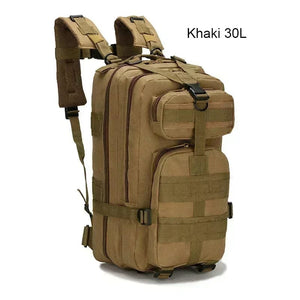 Planet Gates Lawaia Tactical Backpacks 30L/50L Outdoor Rucksacks Camping Hiking Trekking Fishing Hunting Bag with Bottle Holder