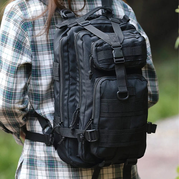 Planet Gates Lawaia Tactical Backpacks 30L/50L Outdoor Rucksacks Camping Hiking Trekking Fishing Hunting Bag with Bottle Holder