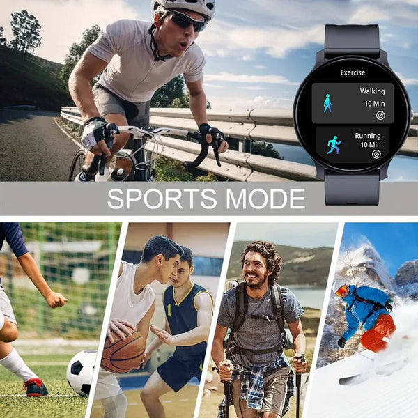 Planet Gates LAXASFIT Smart Watch Full Touch Screen Sports Fitness Tracker IP68 Waterproof Bluetooth Smart Watch Men Women Smart Watch 2024