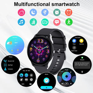 Planet Gates LAXASFIT Smart Watch Full Touch Screen Sports Fitness Tracker IP68 Waterproof Bluetooth Smart Watch Men Women Smart Watch 2024