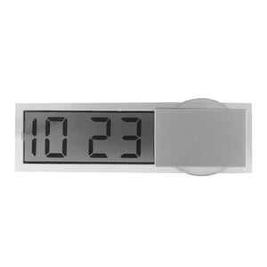 Planet Gates LCD Display Mini Portable Electronic Window Clock With Suction Cup  Watch Car Interior Ornament Accessories