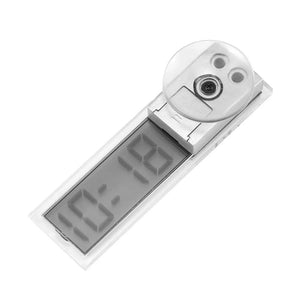 Planet Gates LCD Display Mini Portable Electronic Window Clock With Suction Cup  Watch Car Interior Ornament Accessories