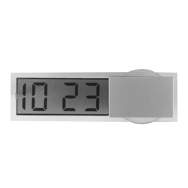 Planet Gates LCD Display Mini Portable Electronic Window Clock With Suction Cup  Watch Car Interior Ornament Accessories