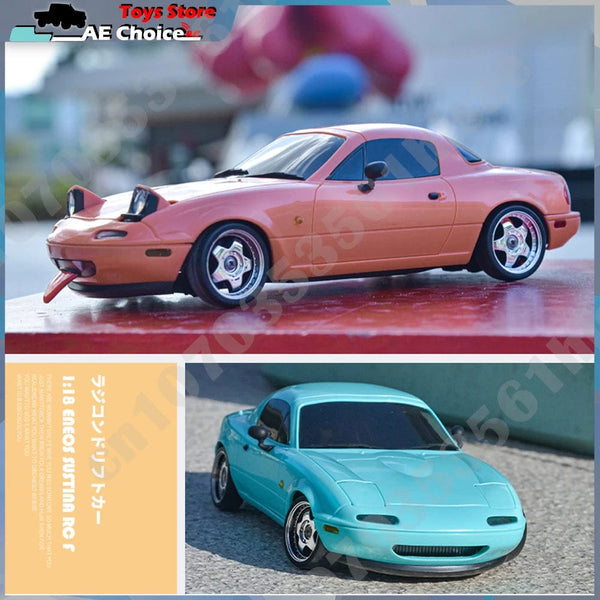 Planet Gates LDRC LD1804 RC Drift Car 1/18 Model  2.4G 2WD ESP Gyroscope LED Lights Full Scale Controlled Model Children Car Toys Gifts