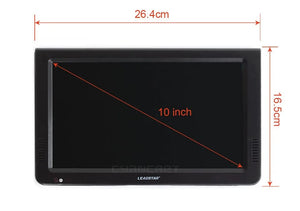 Planet Gates LEADSTAR 10 inch HD Portable TV DVB-T2 ATSC ISDB-T tdt Digital and Analog mini small Car Television Support USB SD MP4 H.265 AC3