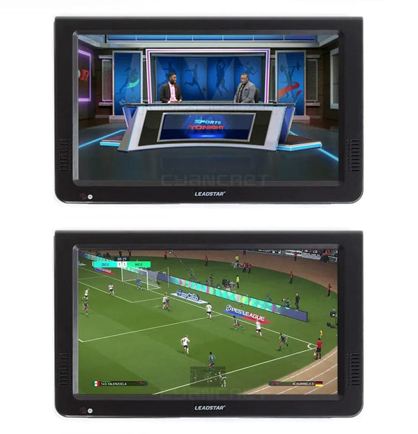 Planet Gates LEADSTAR 10 inch HD Portable TV DVB-T2 ATSC ISDB-T tdt Digital and Analog mini small Car Television Support USB SD MP4 H.265 AC3