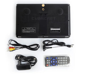 Planet Gates LEADSTAR 10 inch HD Portable TV DVB-T2 ATSC ISDB-T tdt Digital and Analog mini small Car Television Support USB SD MP4 H.265 AC3