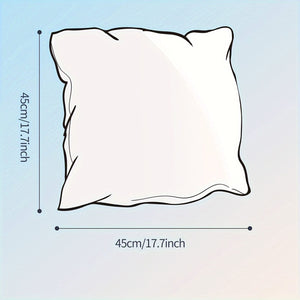 Planet Gates Leaf 1pc, Ginkgo Leaf Fresh Style Polyester Cushion Cover, Pillow Cover, Bedroom Accessories, Sofa Cushion Cover, Collectible Buildings Accessories (Cushion Is Not Included)