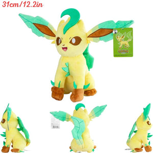 Planet Gates Leafeon Oringinal Plush Toys Eevee Evolution Sylveon Umbreon Espeon Sylveon Glaceon Jolteon Stuffed Animals Peluche Dolls Gifts