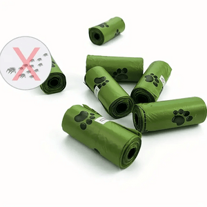 Planet Gates Leak-Proof Dog Poop Bags, Dog Waste Bags for Pet, Outdoor Supplies, Biodegradable Environment, Environmentally Friendly