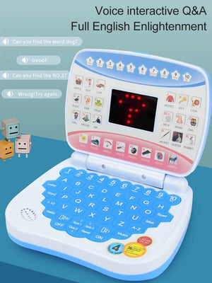 Planet Gates Learning Machine Laptop Computer Child Electronic Preschool Language Education Toys Gift Toddler Kid Developing Cognitive Skills