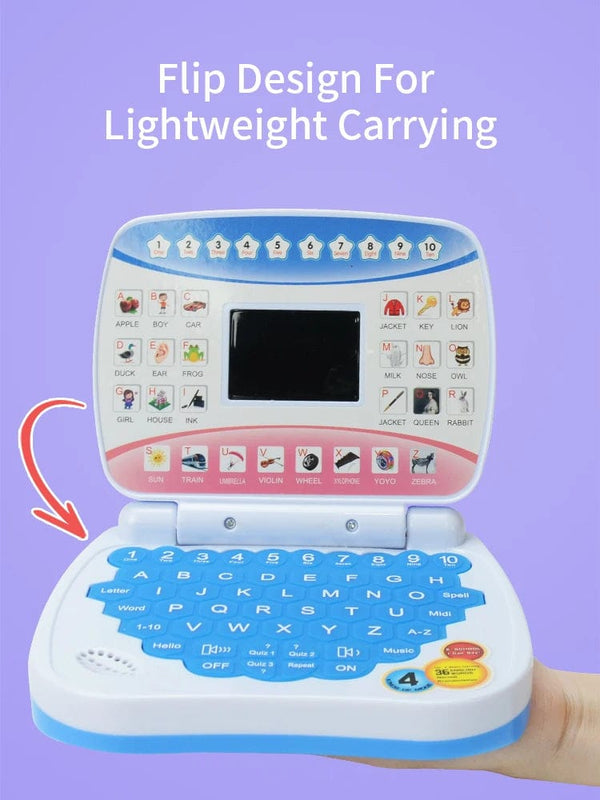 Planet Gates Learning Machine Laptop Computer Child Electronic Preschool Language Education Toys Gift Toddler Kid Developing Cognitive Skills