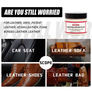 Planet Gates Leather Filler Paste Car Seat Scratch Repair Sofa Leather Broken Renovation Repair Paste