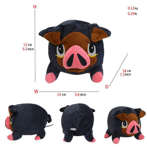 Planet Gates Lechonk Pokemon Plush Tepig Victini Snivy Emolga Scorbunny Yamper Raboot Alolan Marowak Sleeping Vaporeon Smoliv Lechonk Stuffed Toys