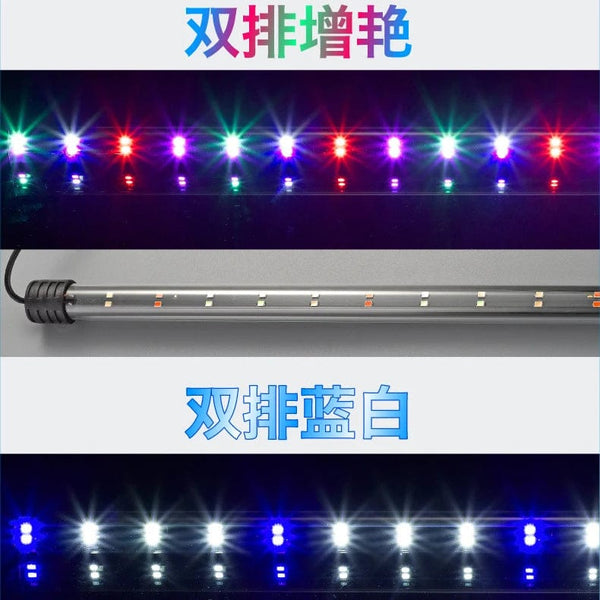 Planet Gates LED Aquarium Decoration Light Fish Tank Lighting Hanging Kit Aquatic Plant Light Waterproof Clip on Lamp 220-240V