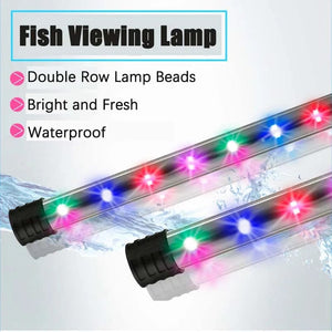 Planet Gates LED Aquarium Decoration Light Fish Tank Lighting Hanging Kit Aquatic Plant Light Waterproof Clip on Lamp 220-240V