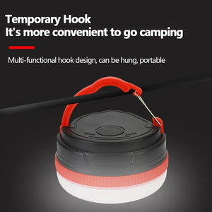 Planet Gates LED Camping Light 3 Lighting Modes Hanging Camp Lamp Emergency Light with Magnet for Outdoor Work Tent Hiking