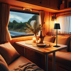 Planet Gates LED Desk Lamp Bar Restaurant Ambiance Wireless Table Lamps Study Office Light Waterproof Touch Lamp With USB Charging