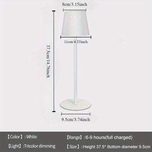 Planet Gates LED Desk Lamp Bar Restaurant Ambiance Wireless Table Lamps Study Office Light Waterproof Touch Lamp With USB Charging