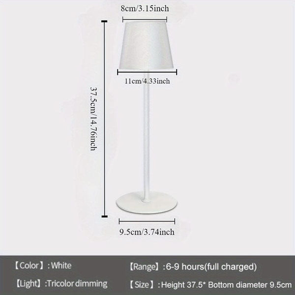 Planet Gates LED Desk Lamp Bar Restaurant Ambiance Wireless Table Lamps Study Office Light Waterproof Touch Lamp With USB Charging