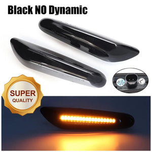Planet Gates LED Dynamic Side Marker Mirror Indicator Lamp Flowing Water Turn Signal Light For BMW E90 E91 E92 E93 E60 E87 E82 E61 E46 X1 X3
