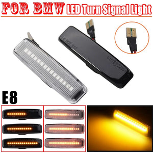 Planet Gates Led Dynamic Turn Signal Light Side Marker Fender Sequential Lamp Blinker Indicator Trim Cover For BMW 5 Series E39 1995-2003 M5