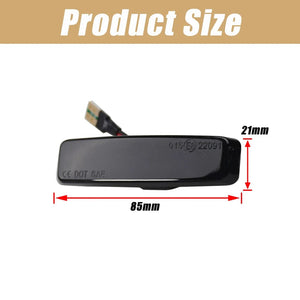 Planet Gates Led Dynamic Turn Signal Light Side Marker Fender Sequential Lamp Blinker Indicator Trim Cover For BMW 5 Series E39 1995-2003 M5