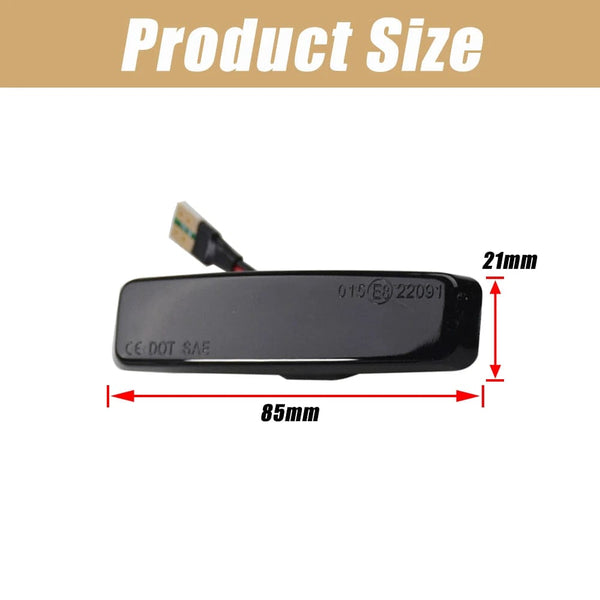 Planet Gates Led Dynamic Turn Signal Light Side Marker Fender Sequential Lamp Blinker Indicator Trim Cover For BMW 5 Series E39 1995-2003 M5