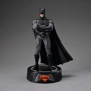 Planet Gates LED Justice League Batman Wonder Women Superman Figure Model Toy Superheroes Figure Collectible toys Birthday Gifts 20cm