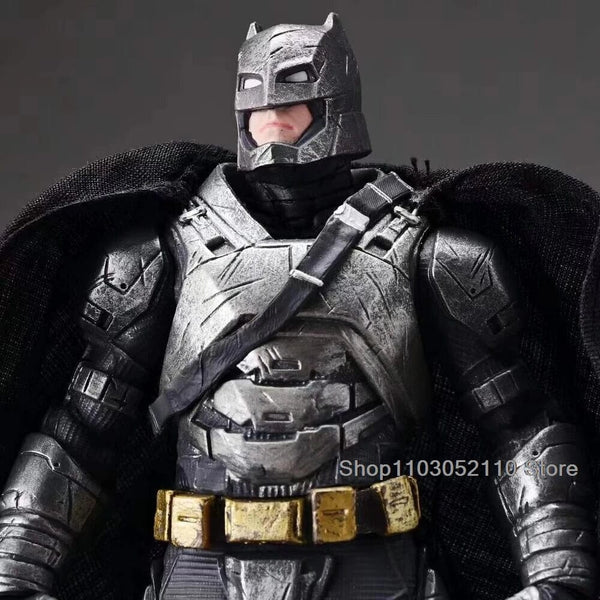 Planet Gates LED Justice League Batman Wonder Women Superman Figure Model Toy Superheroes Figure Collectible toys Birthday Gifts 20cm