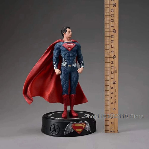Planet Gates LED Justice League Batman Wonder Women Superman Figure Model Toy Superheroes Figure Collectible toys Birthday Gifts 20cm