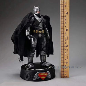 Planet Gates LED Justice League Batman Wonder Women Superman Figure Model Toy Superheroes Figure Collectible toys Birthday Gifts 20cm