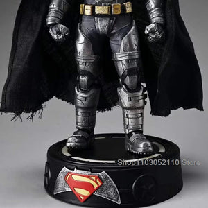 Planet Gates LED Justice League Batman Wonder Women Superman Figure Model Toy Superheroes Figure Collectible toys Birthday Gifts 20cm