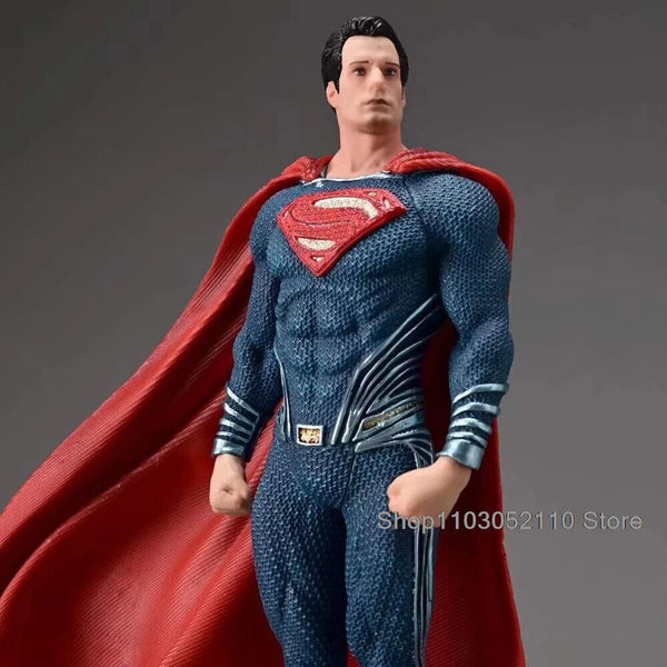 Planet Gates LED Justice League Batman Wonder Women Superman Figure Model Toy Superheroes Figure Collectible toys Birthday Gifts 20cm