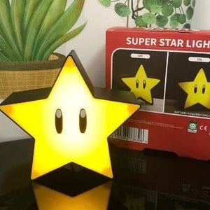 Planet Gates LED Question Mark Night Light Super Mario Bros Games Toy Children Night Light Bedroom Table Lamp USB Charging Kids Birthday Gift