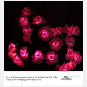 Planet Gates LED Rose Tree Desk Lamp USB Powered Artificial Flower Night Light Bedroom Living Room Party Wedding Valentine's Day Decoration