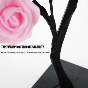 Planet Gates LED Table Lamp Rose Flower Tree USB Night Lights Home Decoration LED Table Lights Parties Xmas Christmas Wedding Bedroom Decor