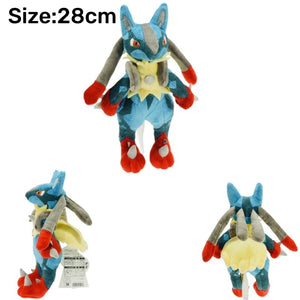 Planet Gates Legendary Pokemon Plush Toys Lugias Lucario Giratina Koraidon Zacian Solgaleo Figures Cartoon Soft Stuffed Toy Gifts