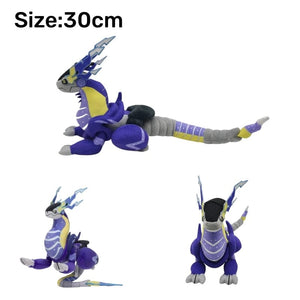Planet Gates Legendary Pokemon Plush Toys Lugias Lucario Giratina Koraidon Zacian Solgaleo Figures Cartoon Soft Stuffed Toy Gifts