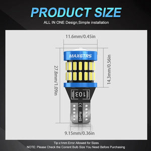 Planet Gates Lemon Green 2x W5W T10 LED CANBUS No Error 5W5 12V 8W 950Lm Car Interior Side Light 194 3030 SMD Auto Front Side Marker Light Bulb