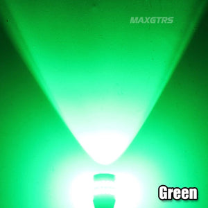 Planet Gates Lemon Green 2x W5W T10 LED CANBUS No Error 5W5 12V 8W 950Lm Car Interior Side Light 194 3030 SMD Auto Front Side Marker Light Bulb