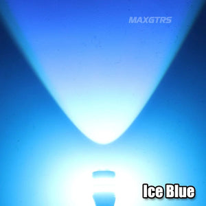 Planet Gates Lemon Green 2x W5W T10 LED CANBUS No Error 5W5 12V 8W 950Lm Car Interior Side Light 194 3030 SMD Auto Front Side Marker Light Bulb