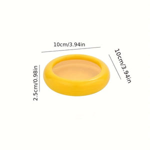 Planet Gates Lemon style 1/4pcs Clear Fruit And Vegetable Fresh-Keeping Box Set, Fridge Fruit And Vegetable Preservation Storage Container With Cover, Food Crisper, Fruit Keeper, Food Storage Container, Reusable Refrigerator Freezer Food