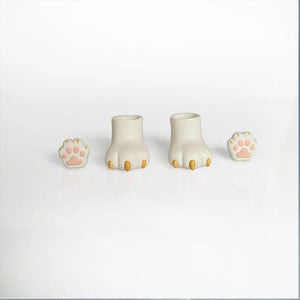 Planet Gates lengthen Sakura pink / CHINA 9.6cm 11CM Moveable Joints Doll toys YMY body suitable for GSC head ob11 1/12BJD doll body spherical joint doll toy hand set