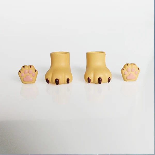 Planet Gates lengthen Sakura pink / CHINA 9.6cm 11CM Moveable Joints Doll toys YMY body suitable for GSC head ob11 1/12BJD doll body spherical joint doll toy hand set